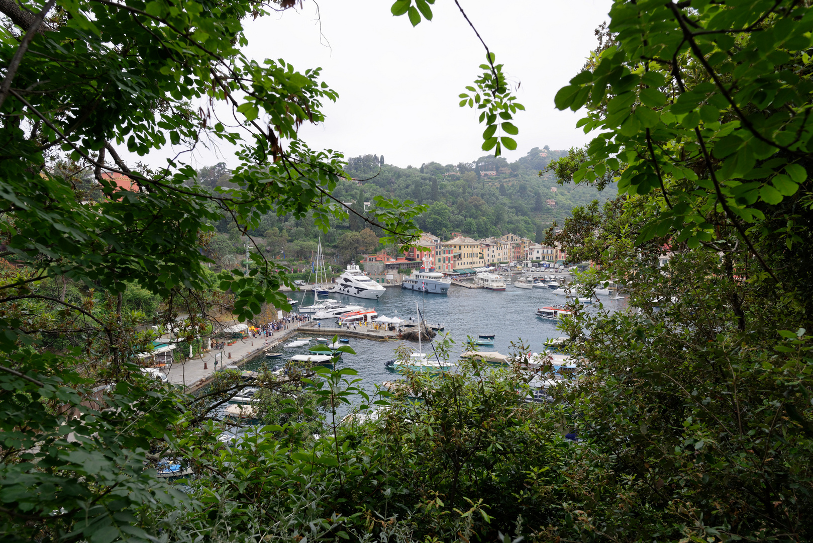 Italien: Hafen von Portofino