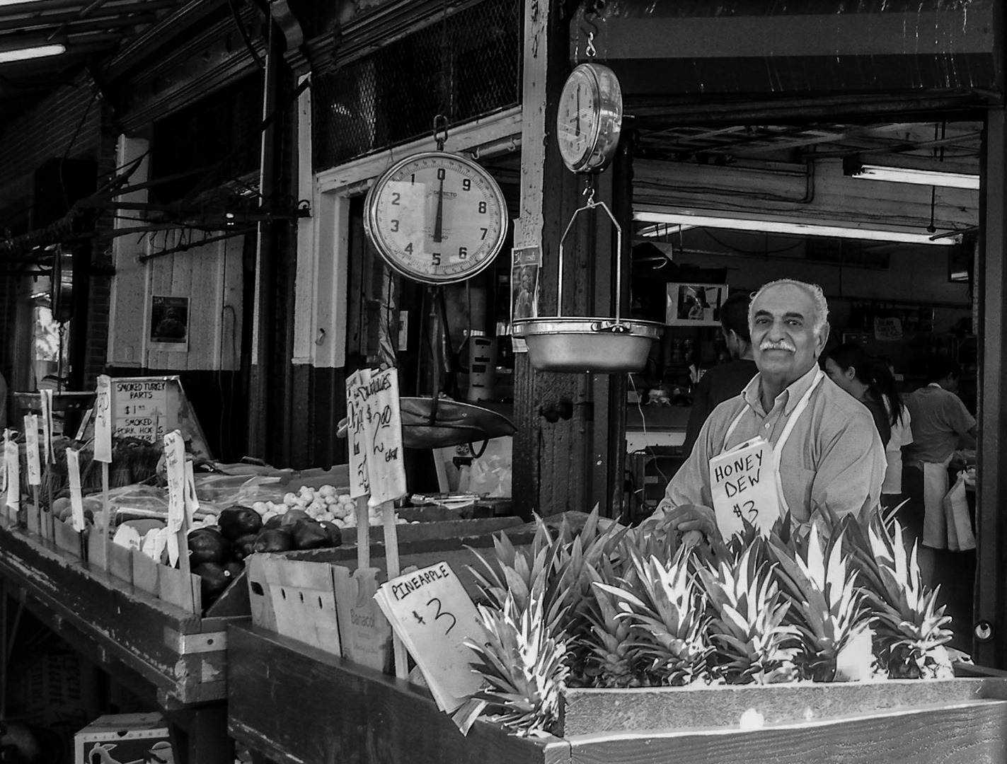 Italien Market in Philadelphia 