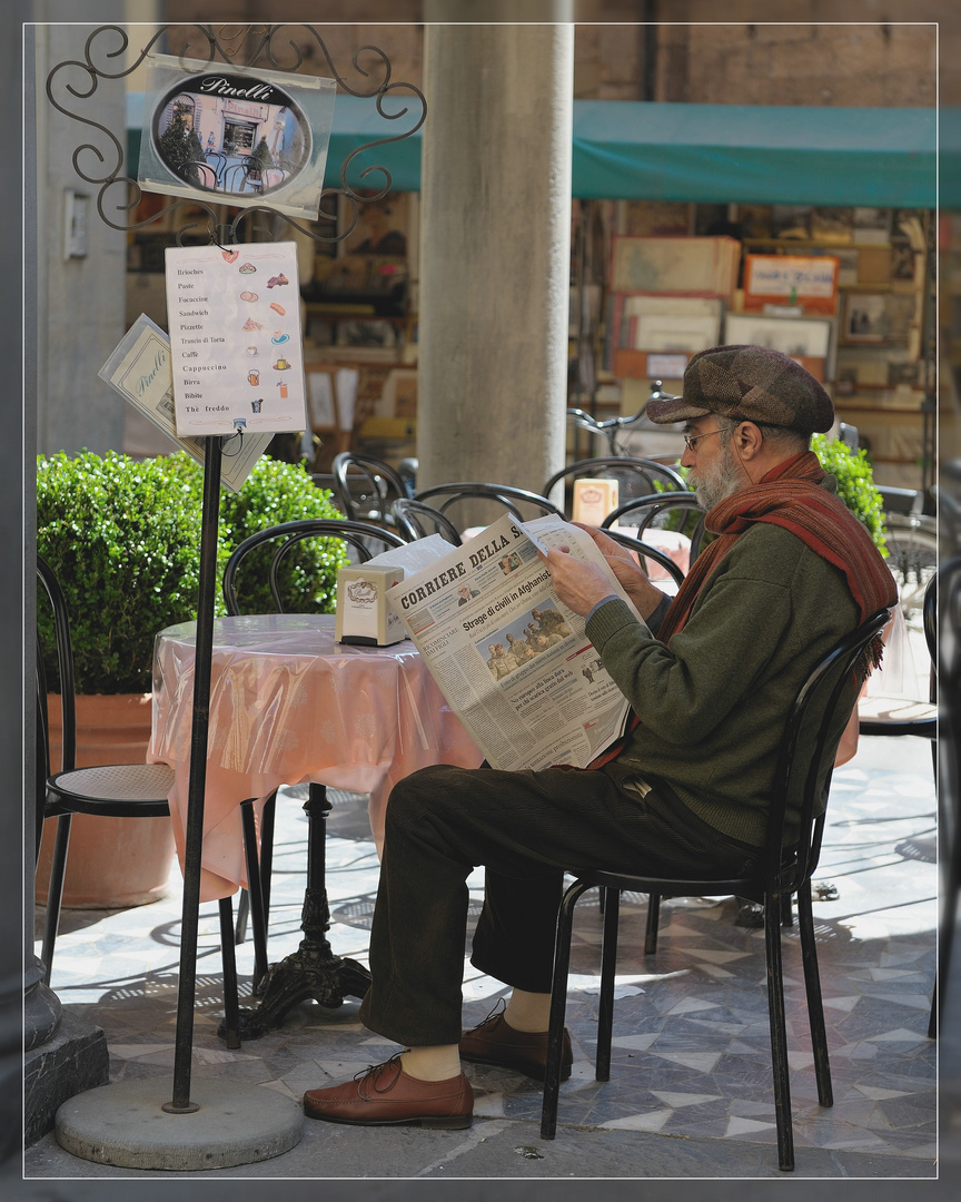 Italien: mehr braucht MANN nicht.........