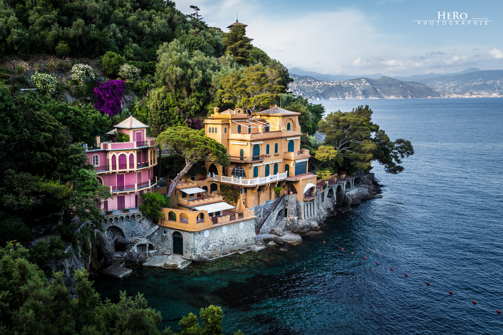 Italien / Portofino - traumhafte Villa am Meer