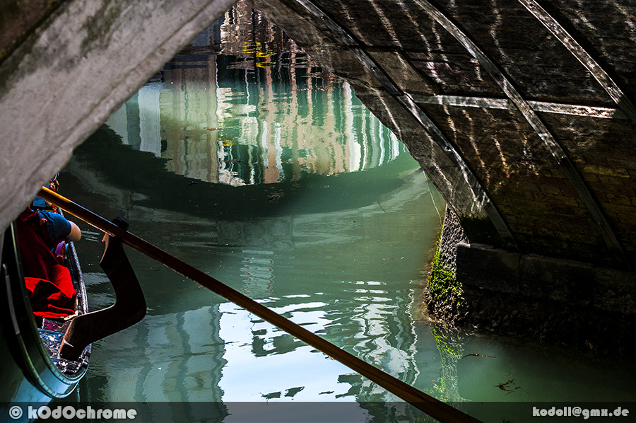 Italien, Venedig, Gondelfahrt