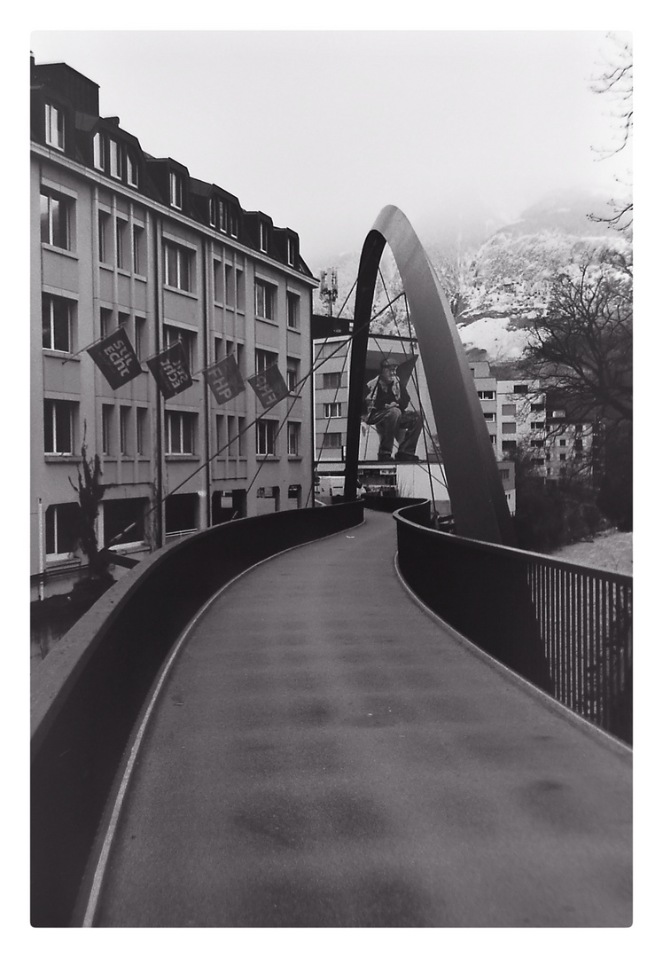 Italienische Brücke II, analog, Chur