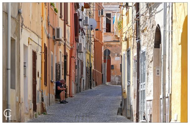 Italienische Gassen - Alghero