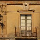 italienische Hausfassade,