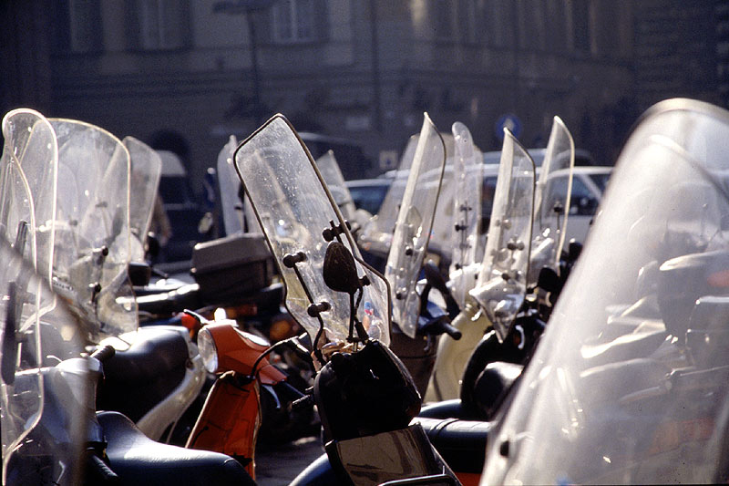 Italienische Mopeds