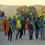 Italienische Rallye-Fans