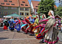 Italienische Tanzgruppe