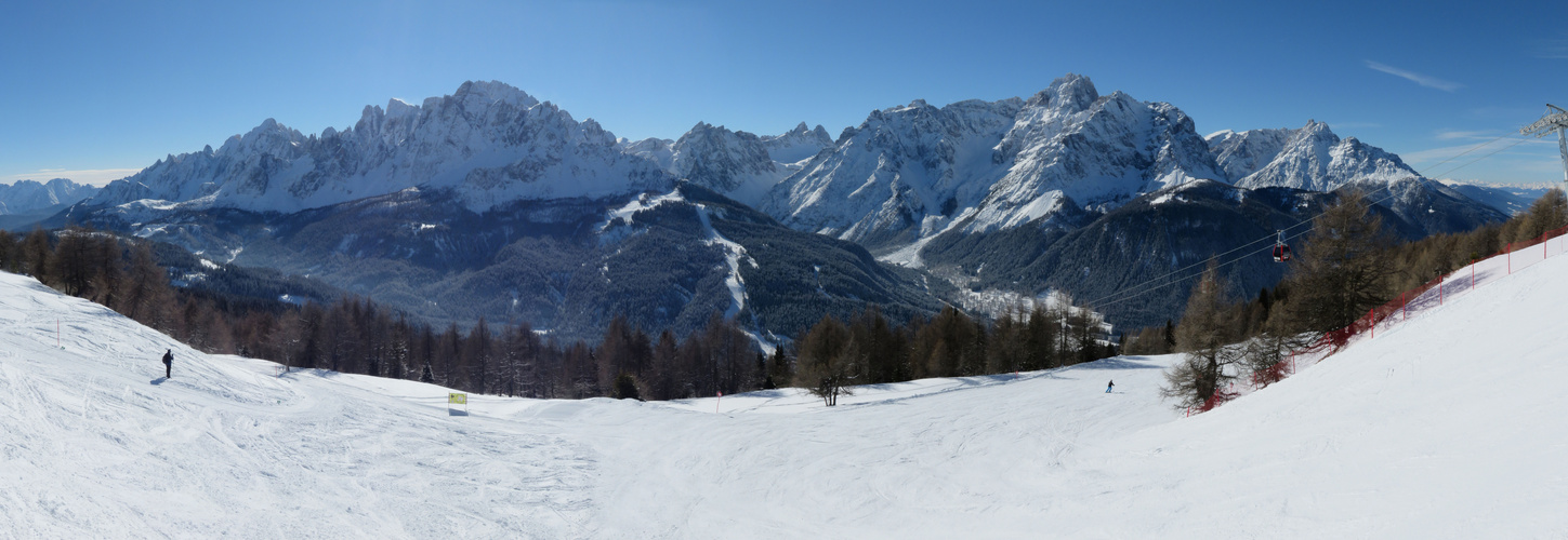 Italienischen Dolomiten Panorama