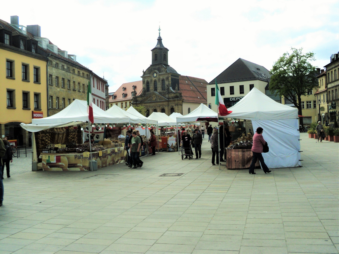 Italienischer Markt in Bayreuth 18.5.16