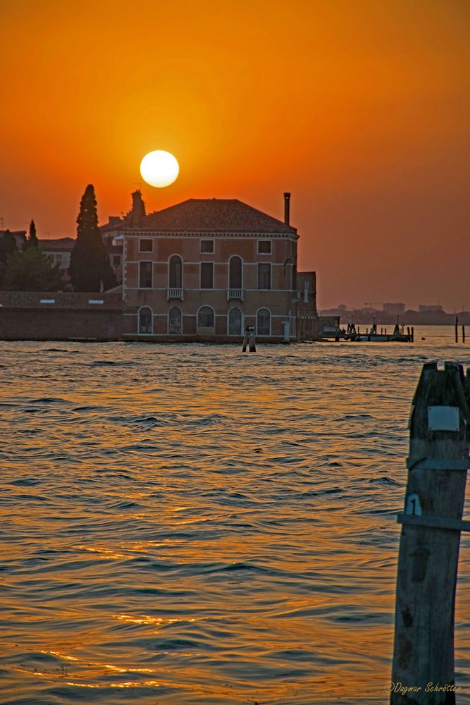 italienischer Sonnenuntergang