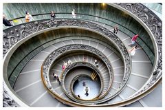 Italy #5 - Spiral stairs of the Vatican Museums