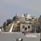 Italy from a boat