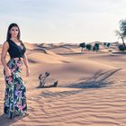 Italy goes Dubai Photoshoot im Sandkasten