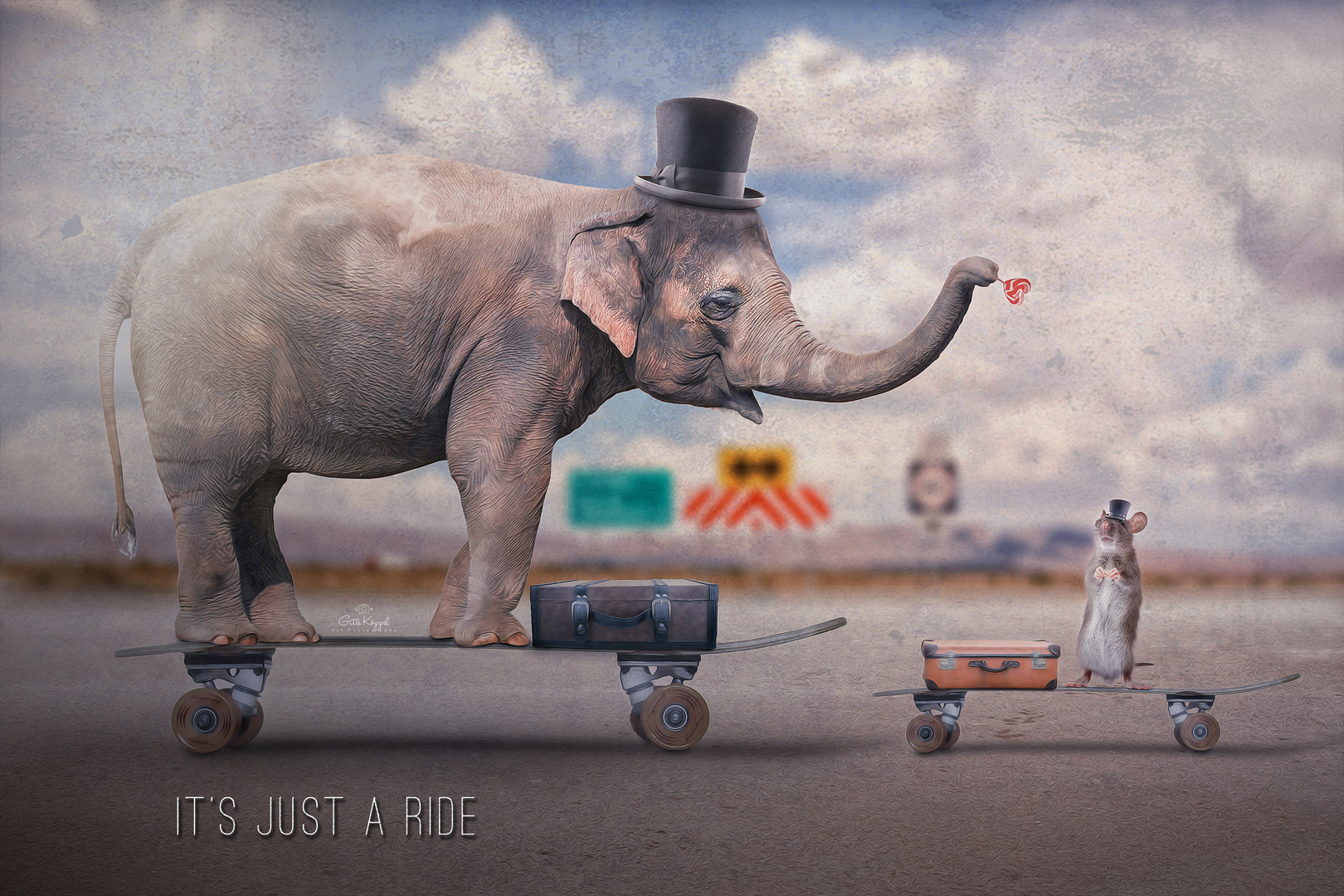 It`s just a ride......