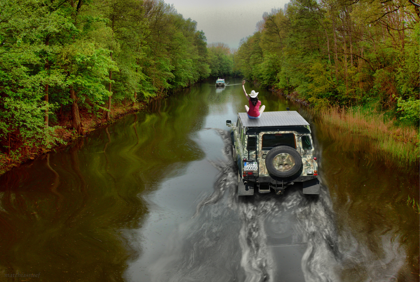 It's never over in a Landrover