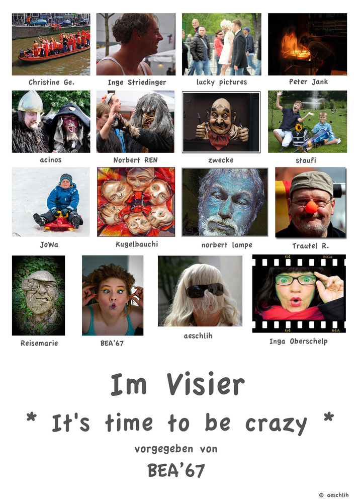 * It´s time to be crazy * Collage von aeschlih