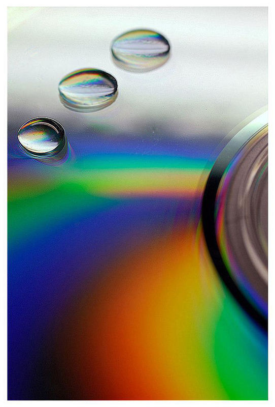 it's water on the cd