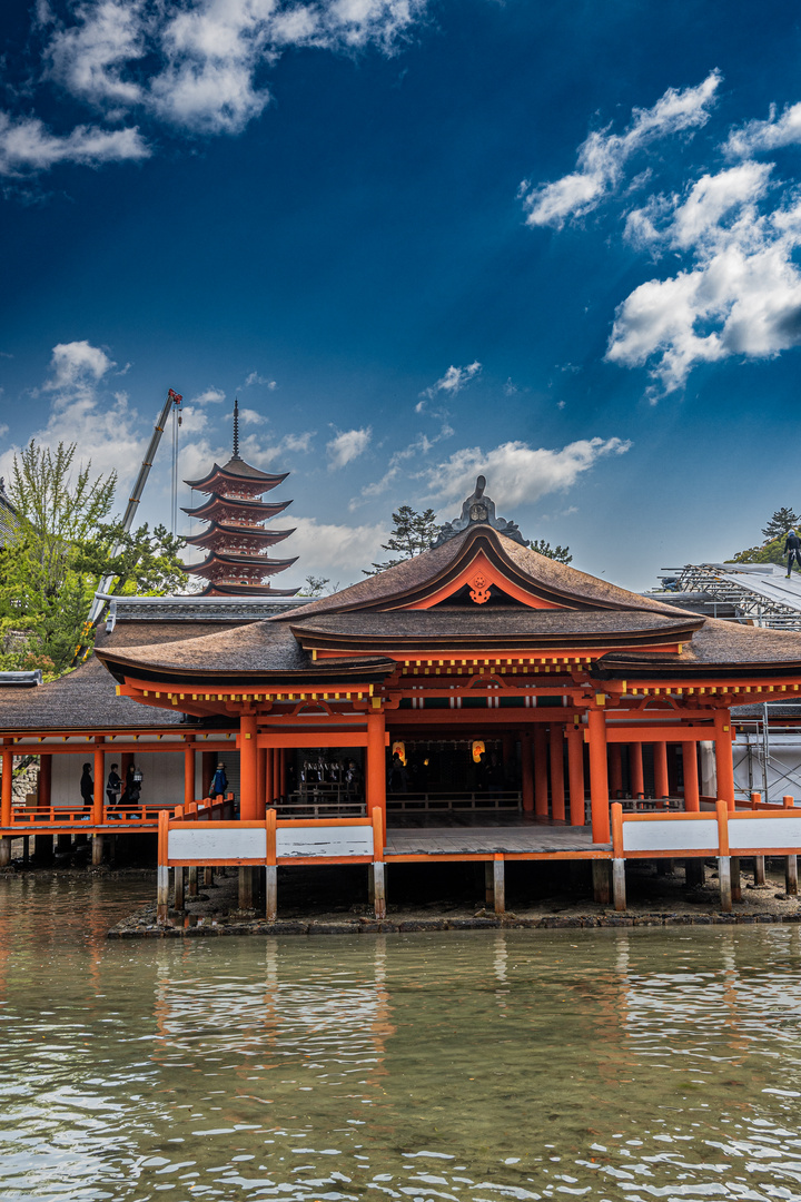 Itsukushima Schrein auf Miyajima 