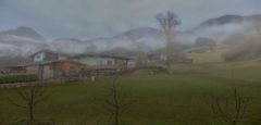 Itter Tirol im Nebel