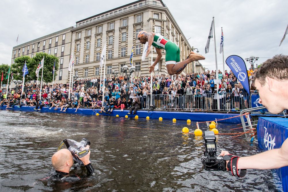 ITU World Triathlon Hamburg - Flugshow #4