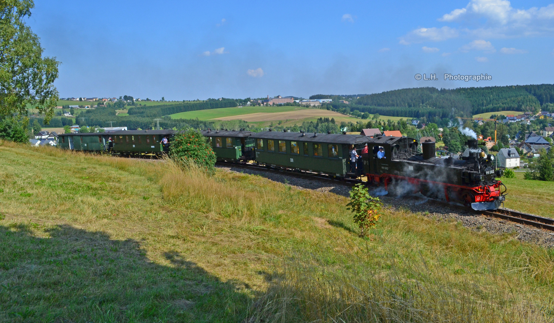 IV K 99 582 im Plandienst bei der Museumseisenbahn Schönheide