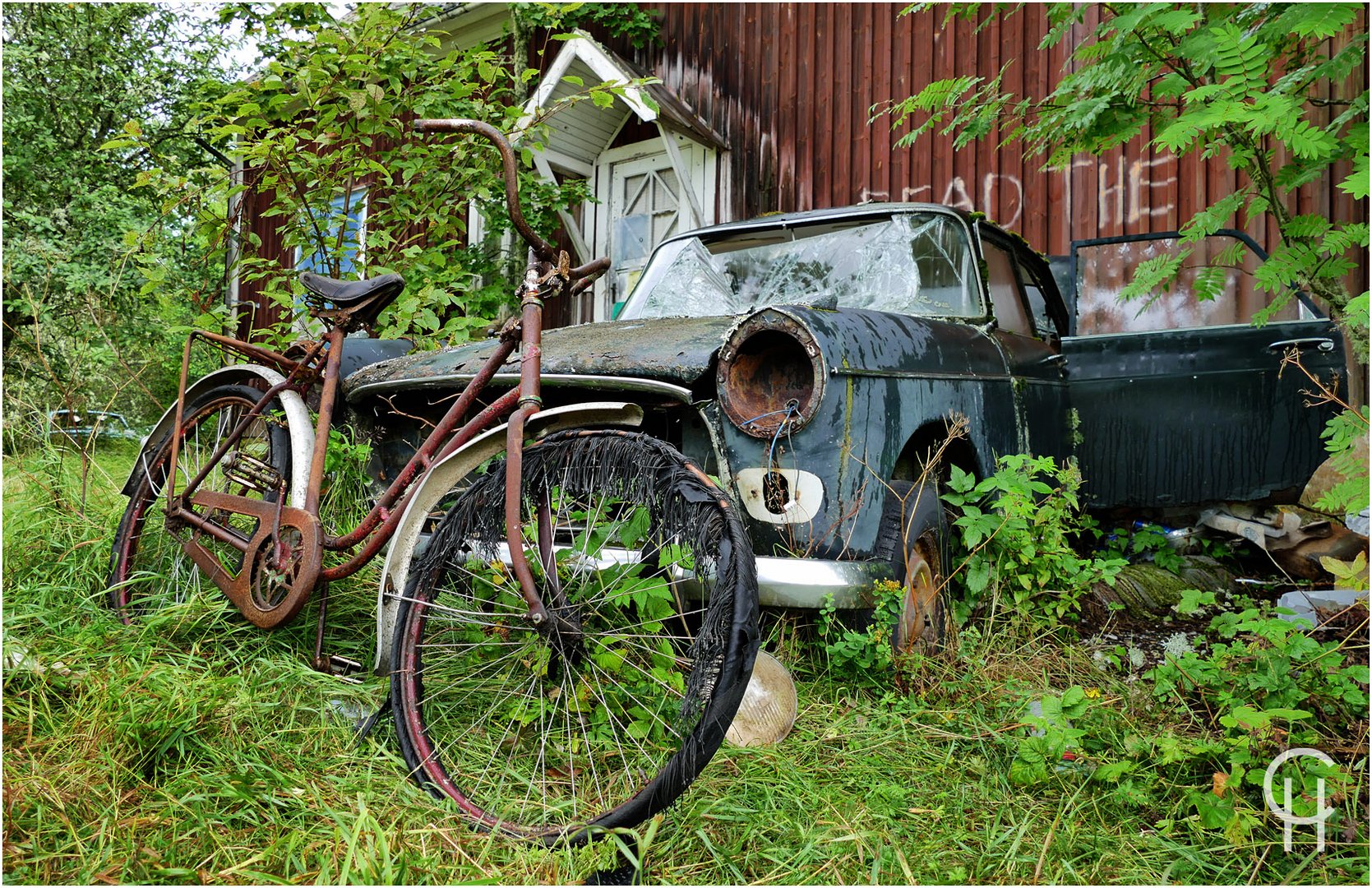 Ivanssons Bastnas Car Graveyard - Sweden