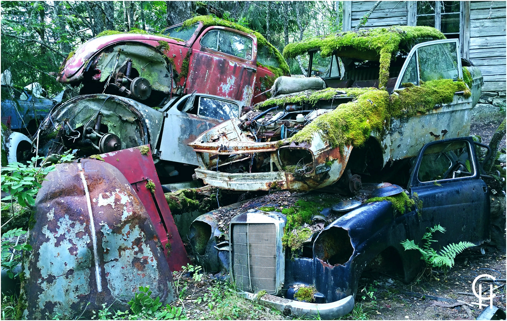 Ivanssons Bastnas Car Graveyard - Sweden