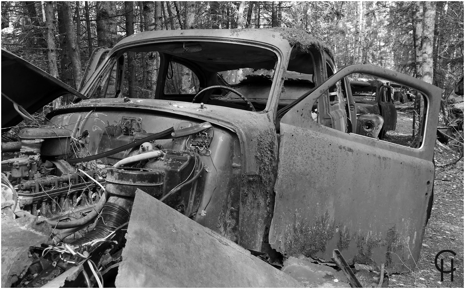 Ivanssons Bastnas Car Graveyard - Sweden