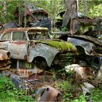 Ivanssons Bastnas Oldtimer Autofriedhof - Car Graveyard Sweden