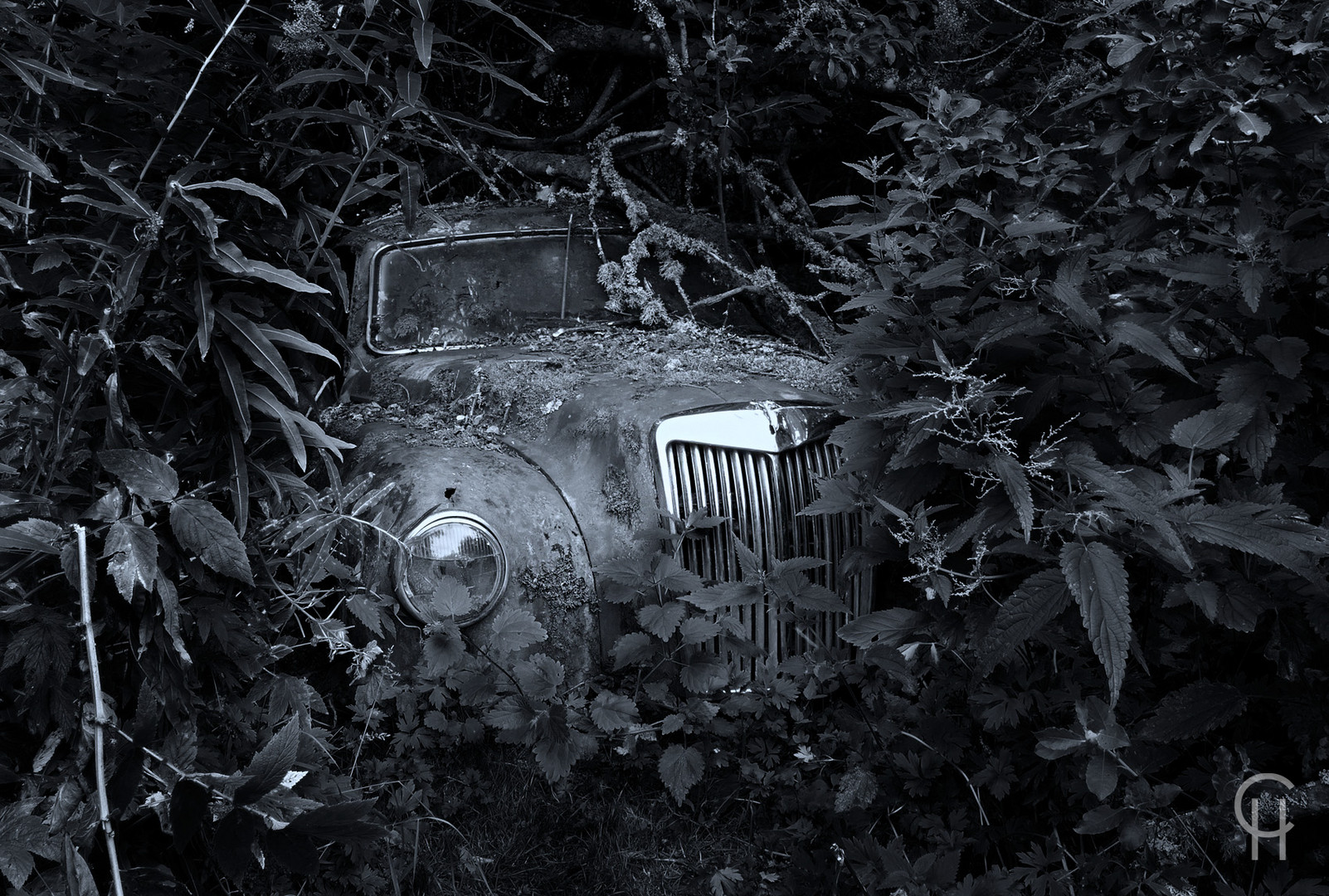 Ivanssons Oldtimer Autofriedhof Cemetery Bastnäs Sweden