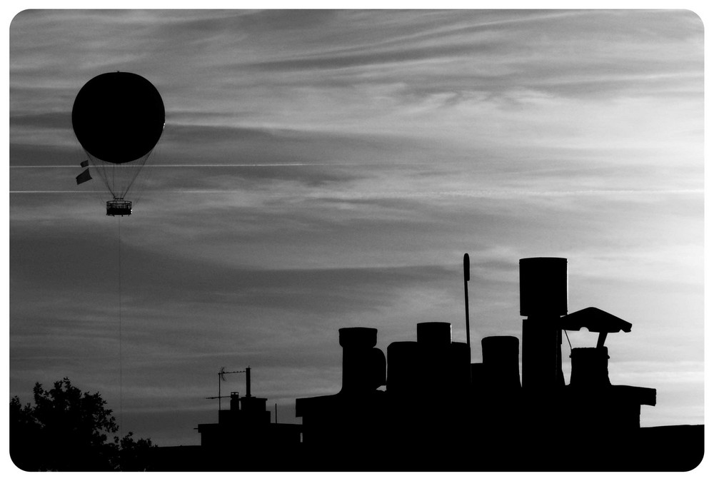 I've always wanted to fly over the roof tops of Paris...