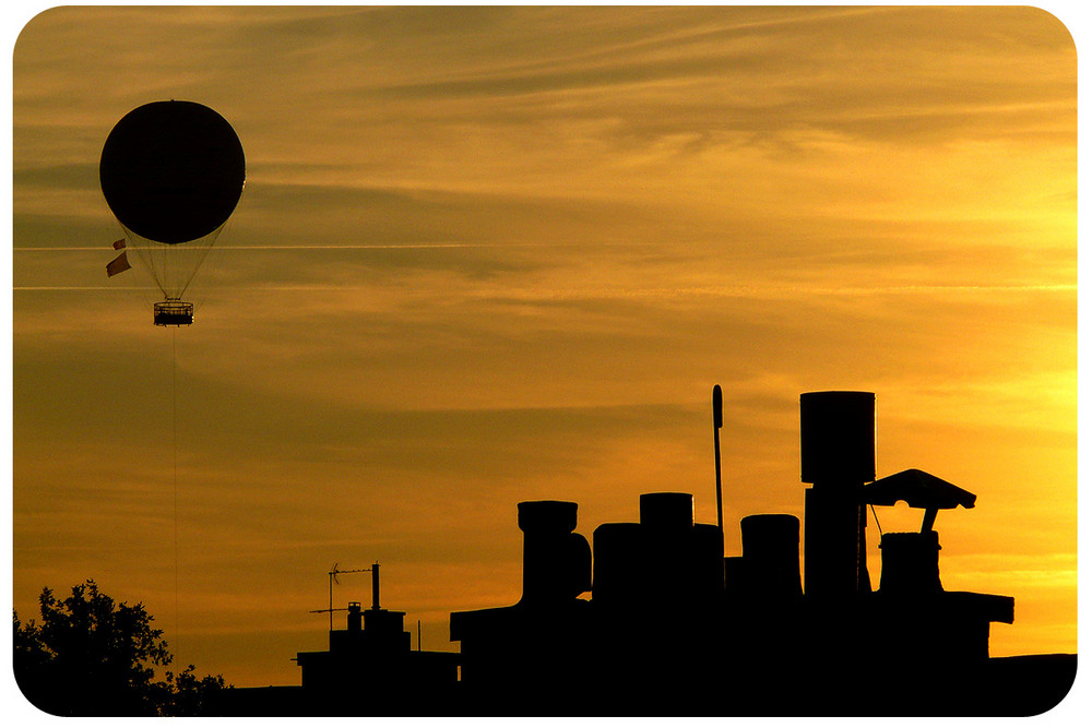 I've always wanted to fly over the roof tops of Paris...