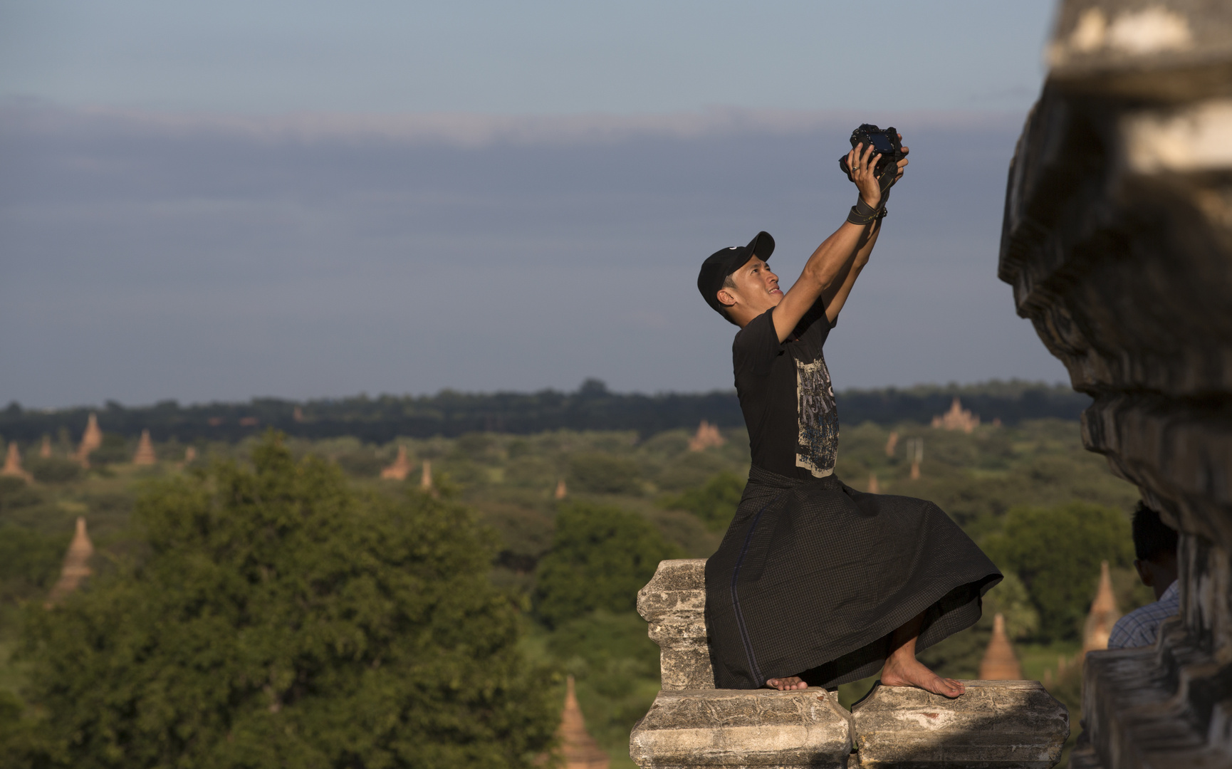 [ …I've been here - in Bagan ]