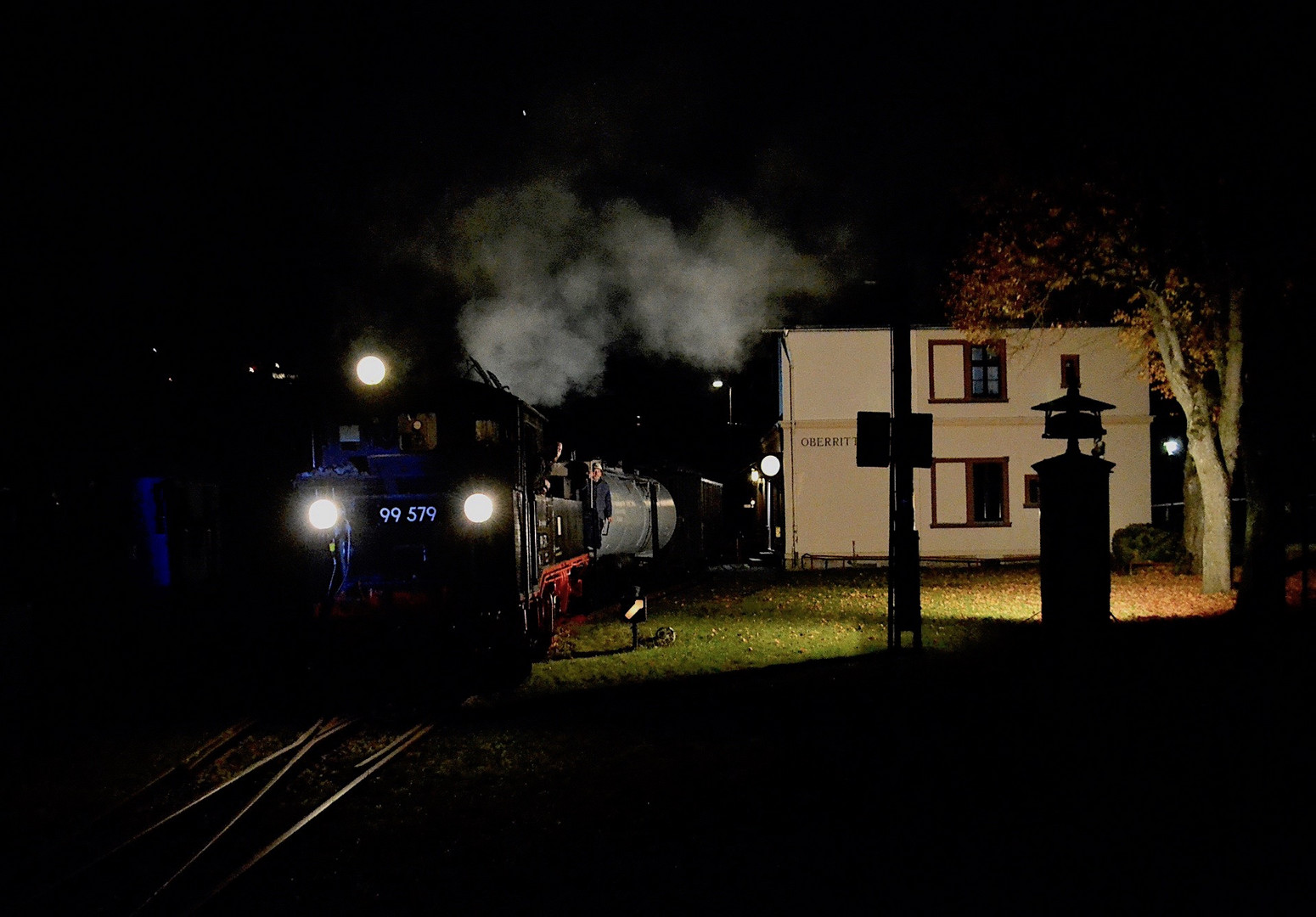 IVk 99 579 vor Abfahrt in Oberrittersgrün