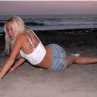 Ivonne - Abends am Strand