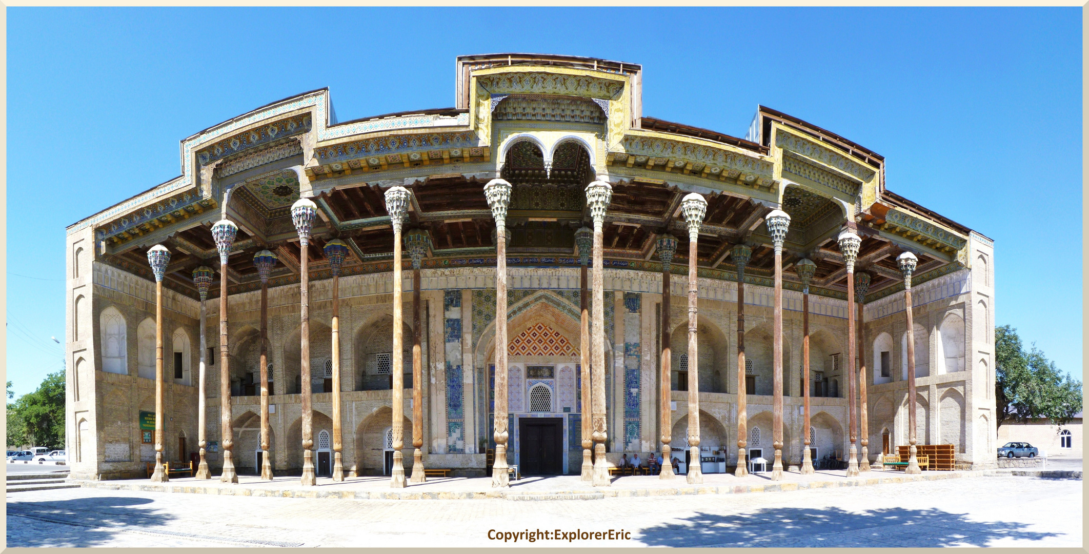 Iwan der Moschee Bala Haus in Buchara