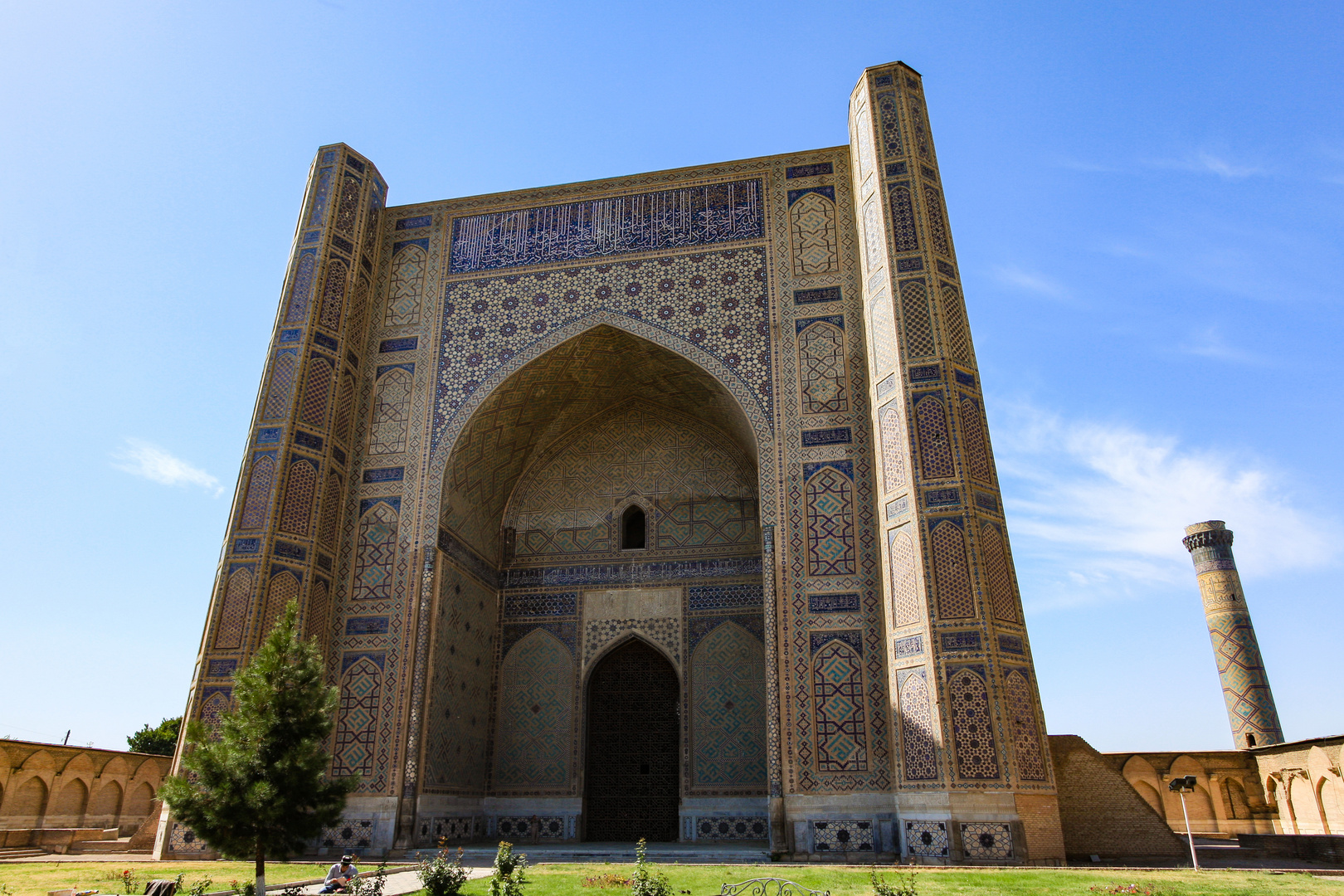 Iwan in der Moschee Bibi Hanum