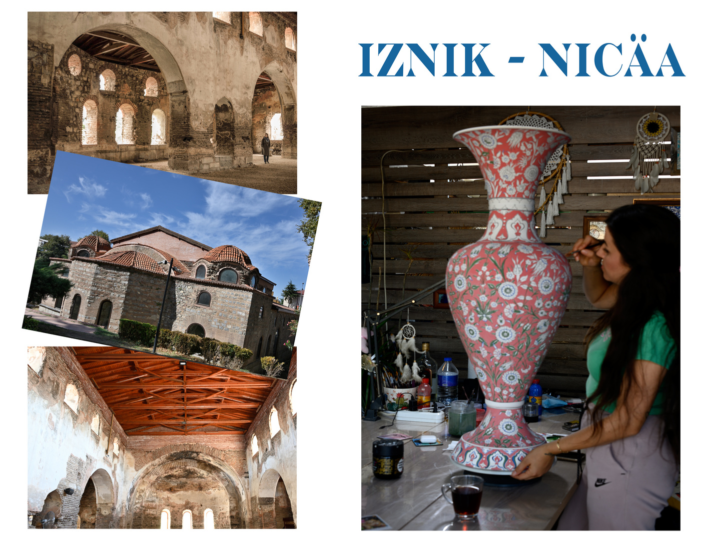 Iznik - Nicäa;Nikäa (Türkei) Nizäa mit der Hagia Sophia