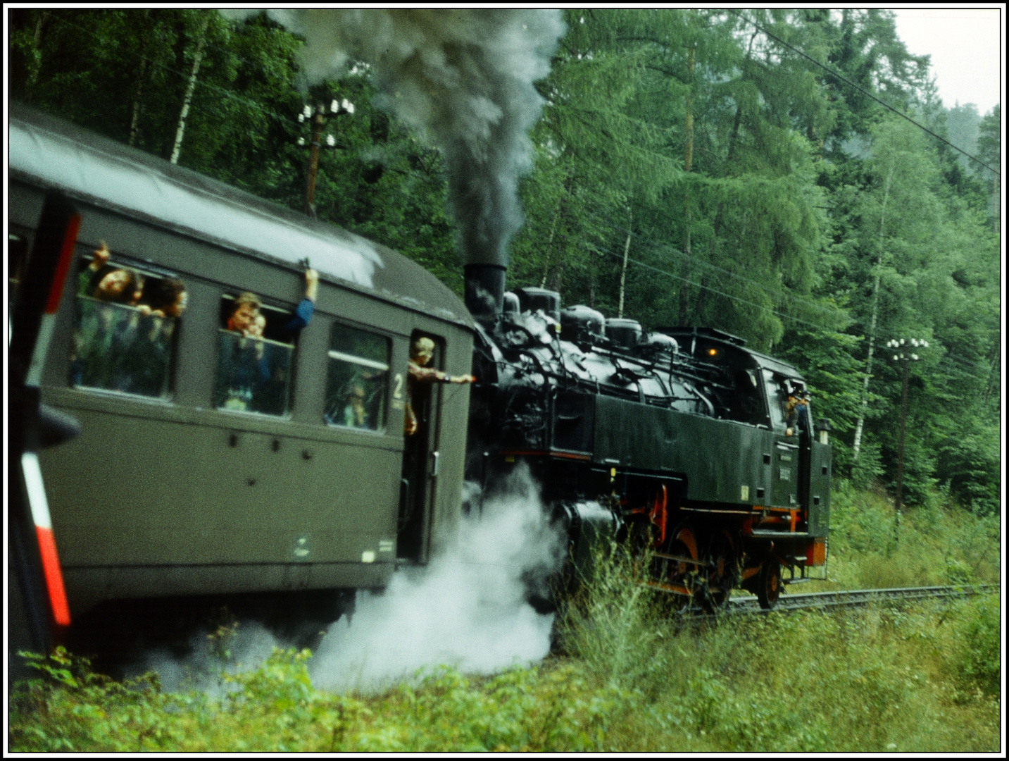 Ja 1980 war bei Sonderfahrten schon richtig was los