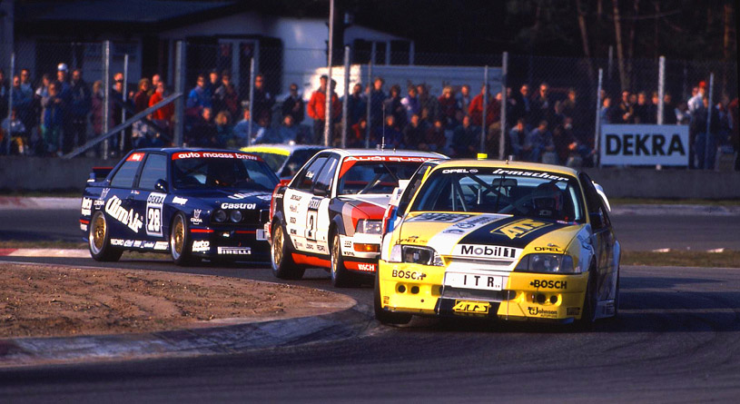 Ja das waren noch Rennen,die gute alte DTM 1991 hier in Zolder/B.mit  Opel,BMW,Mercedes ,Ford Audi