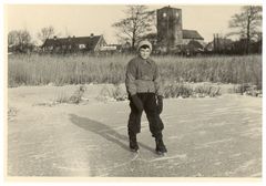 Ja früher , da konnte man im Winter noch Schlittschuh laufen ( 1956 )