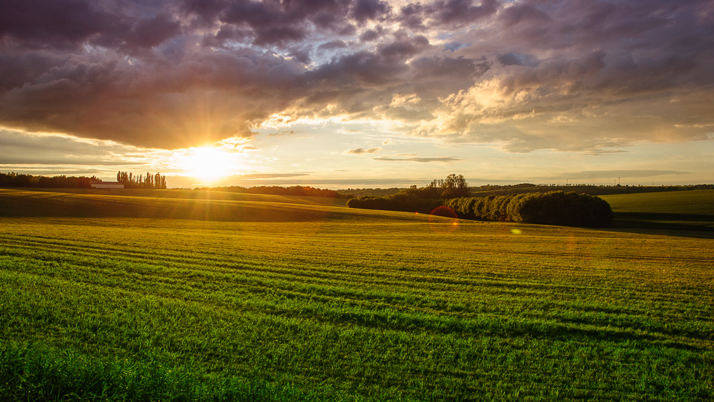 .....Ja, nur ein Sonnenuntergang :)