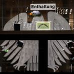 Ja oder nein? Der Bundesadler kann sich nicht entscheiden