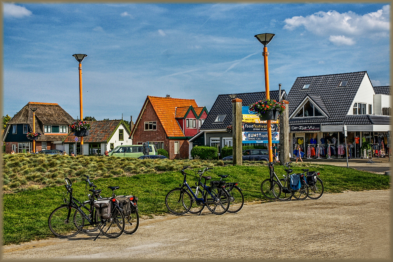 Ja, we zijn er op de fiets