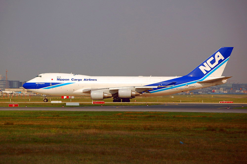 JA01KZ / Nippon Cargo Air. / Boeing 747