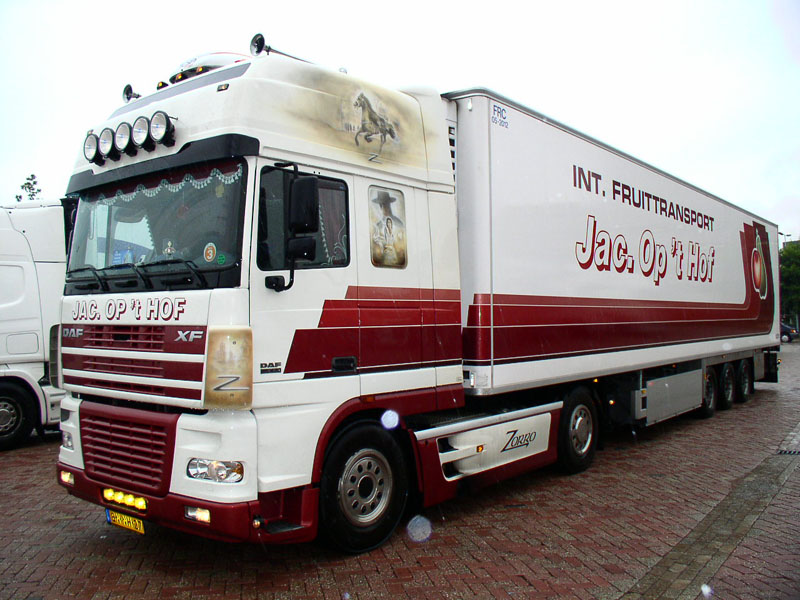 Jac. Op 't Hof - DAF XF SSC Kühlkoffer SZ