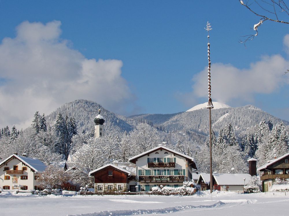 Jachenau-Dorf am 16.11.2007