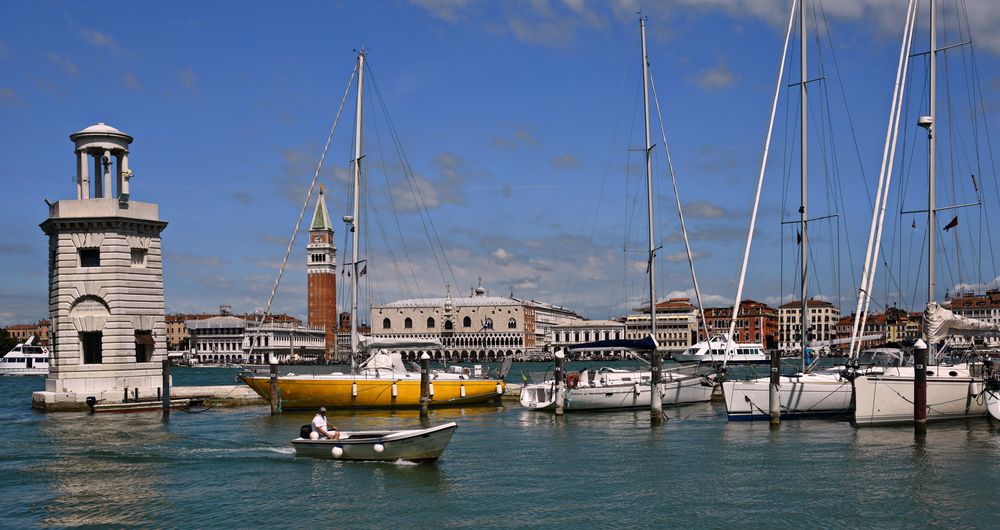 Jachthafen der Isola Giorgio Maggiore