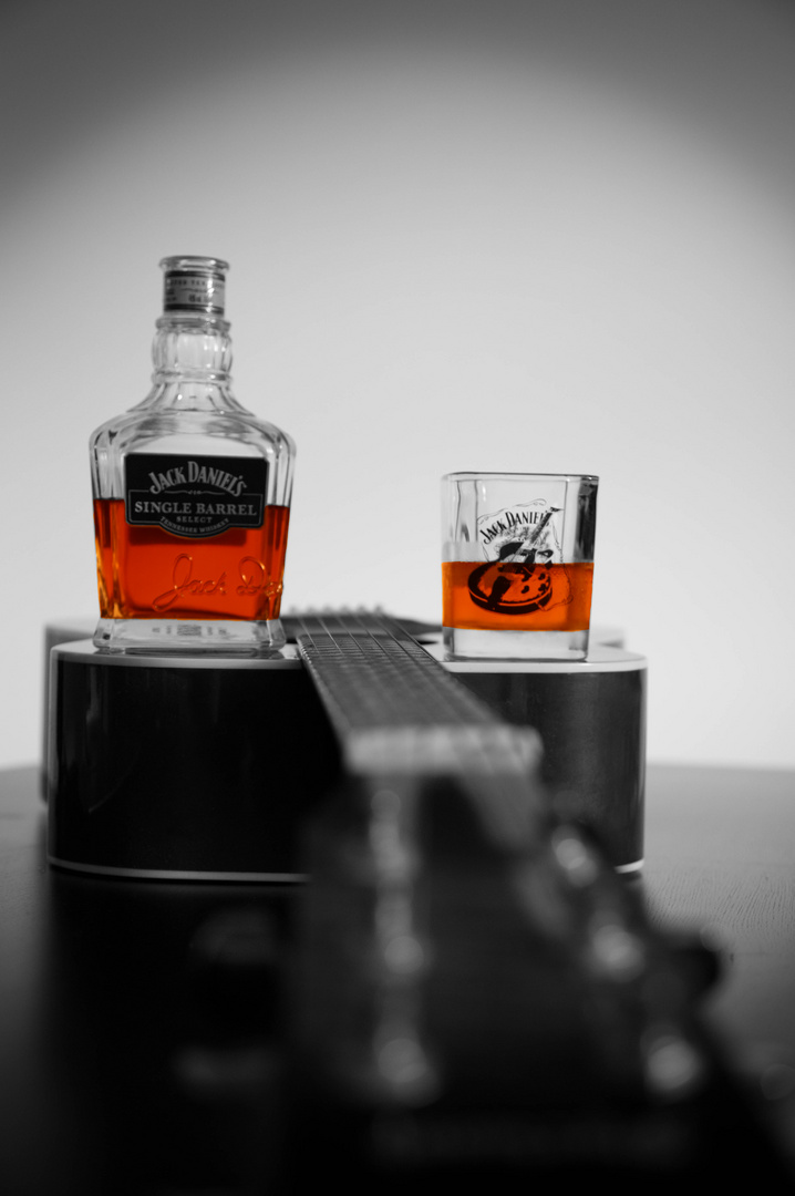 Jack Daniels+Gitarre