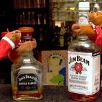 Jack & Jim hingen mal sehr an ihren Flaschen